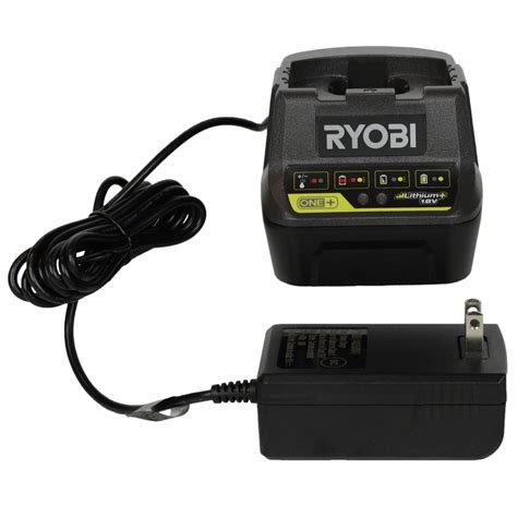 Ryobi 18.0 v charger - The RYOBI 18V ONE+ HP Brushless Dethatcher/Aerator is the perfect tool for maintaining a beautiful, healthy lawn. The powerful brushless motor, two 4.0 Ah 18V batteries, and dual active battery ports provide maximum performance, power, and runtime. It starts with just a push of a button, without the hassle of gas, oil, or maintenance. Use the 16 blade …